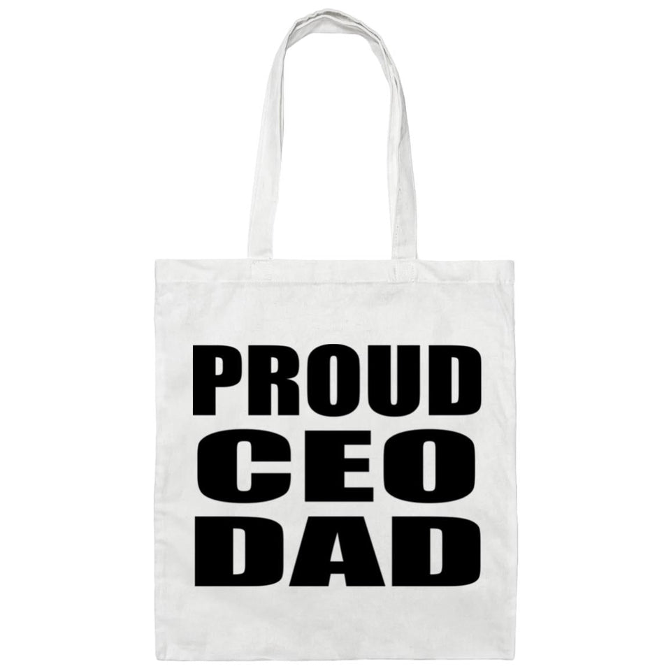 Proud CEO Dad - Tote Bag White