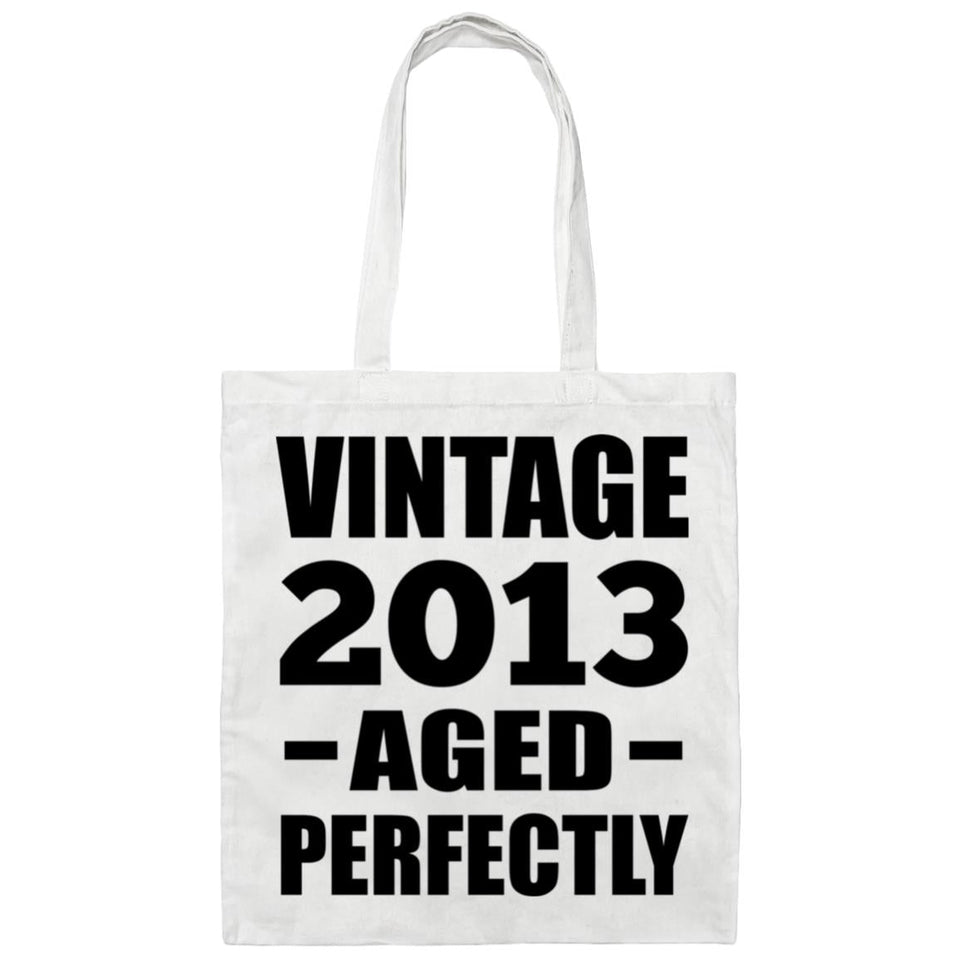 11th Birthday Vintage 2013 Aged Perfectly - Tote Bag White