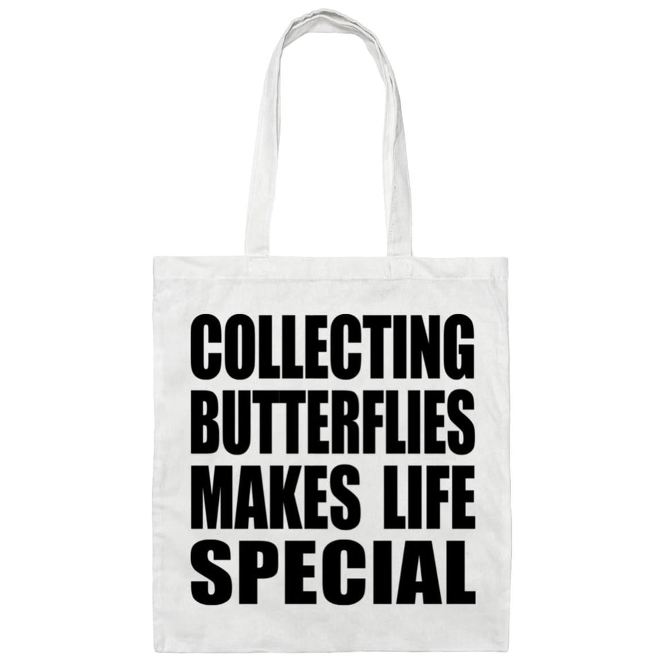 Collecting Butterflies Makes Life Special - Tote Bag White