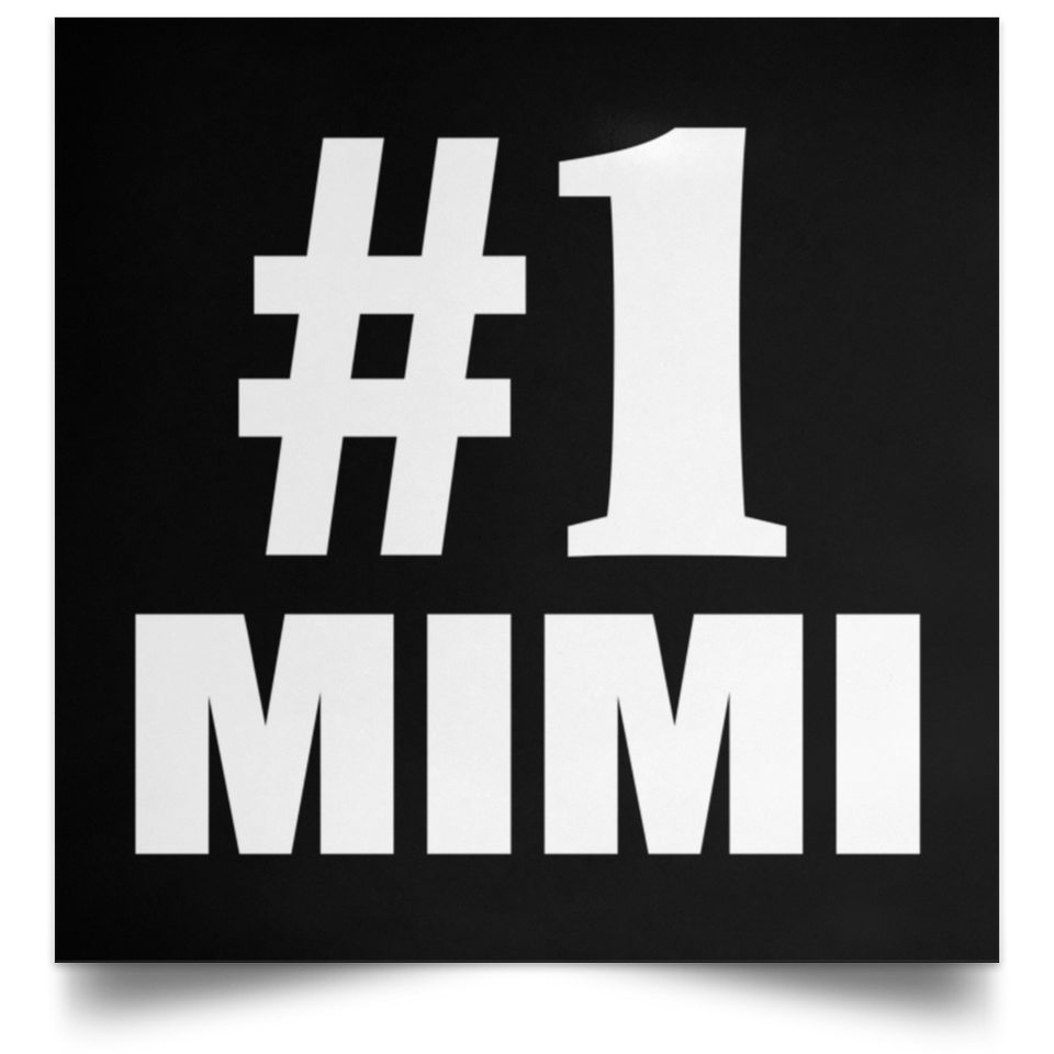 Number One #1 Mimi - Poster Square