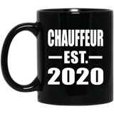 Chauffeur Established EST. 2020 - 11oz Coffee Mug Black