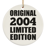 20th Birthday Original 2004 Limited Edition - Circle Ornament