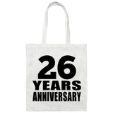 26th Anniversary 26 Years - Tote Bag White