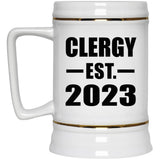 Clergy Established EST. 2023 - Beer Stein