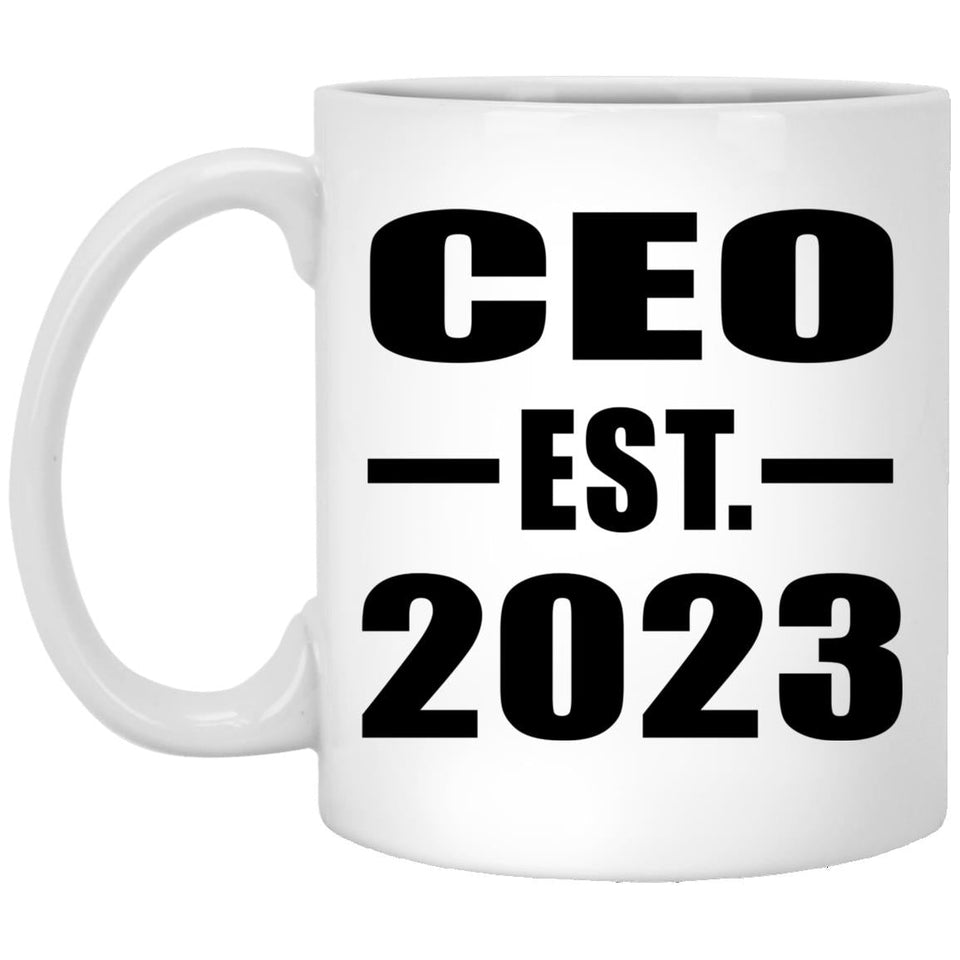 CEO Established EST. 2023 - 11oz Coffee Mug