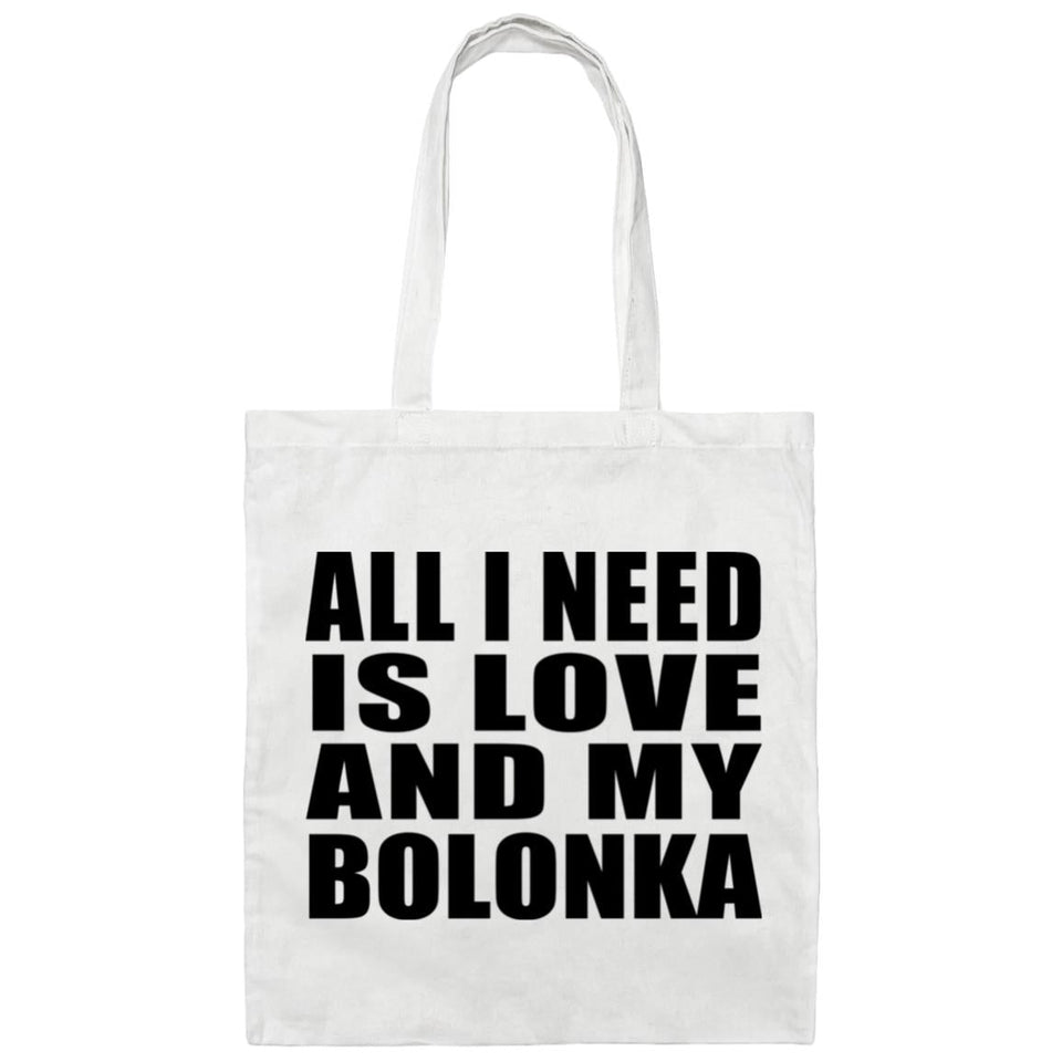 All I Need Is Love And My Bolonka - Tote Bag White