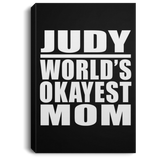 Judy World's Okayest Mom - Canvas Portrait