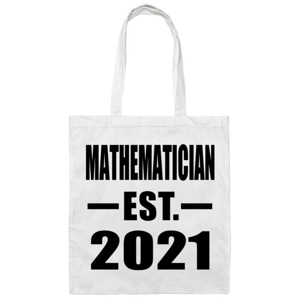 Mathematician Established EST. 2021 - Tote Bag White