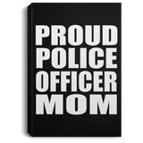 Proud Police Officer Mom - Canvas Portrait