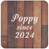 Poppy Since 2024 - Drink Coaster E