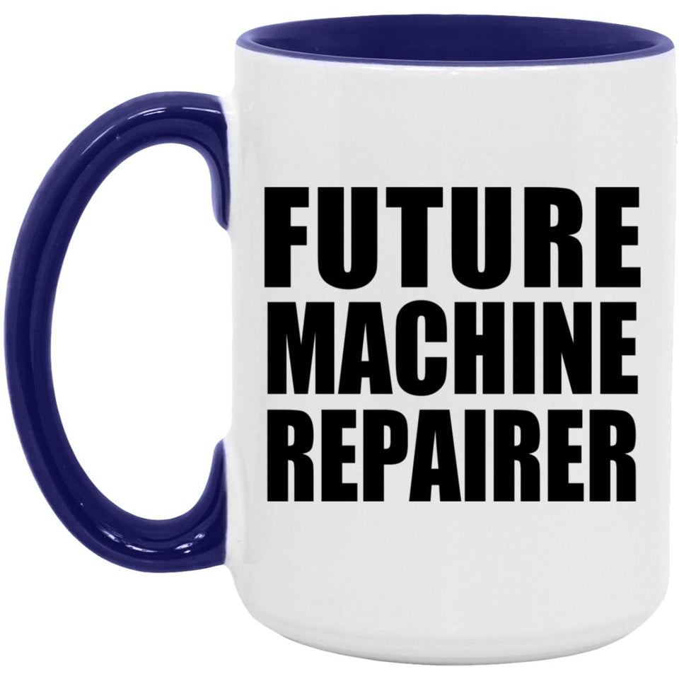 Future Machine Repairer - 15oz Accent Mug Purple