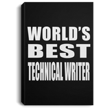 World's Best Technical Writer - Canvas Portrait