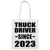 Truck Driver Since 2023 - Tote Bag White