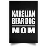 Karelian Bear Dog Mom - Poster Portrait