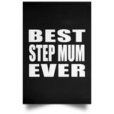 Best Step Mum Ever - Poster Portrait