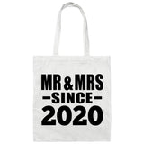 4th Anniversary Mr & Mrs Since 2020 - Tote Bag White