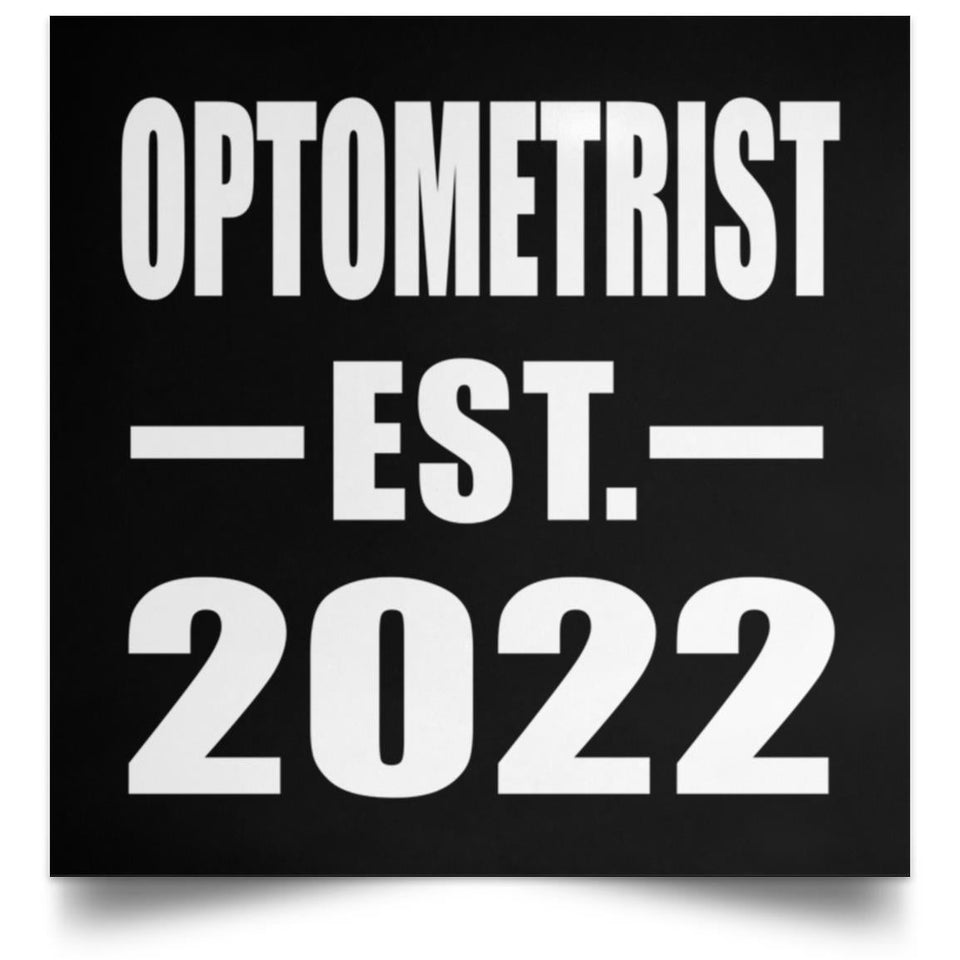 Optometrist Established EST. 2022 - Poster Square