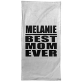 Melanie Best Mom Ever - Hand Towel