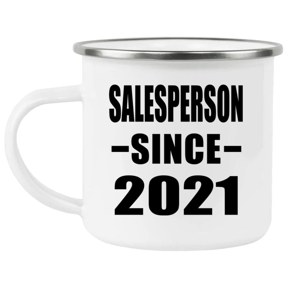 Salesperson Since 2021 - 12oz Camping Mug