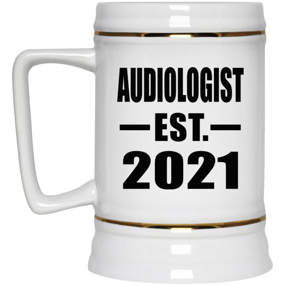 Audiologist Established EST. 2021 - Beer Stein