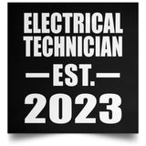Electrical Technician Established EST. 2023 - Poster Square