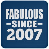 17th Birthday Fabulous Since 2007 - Drink Coaster