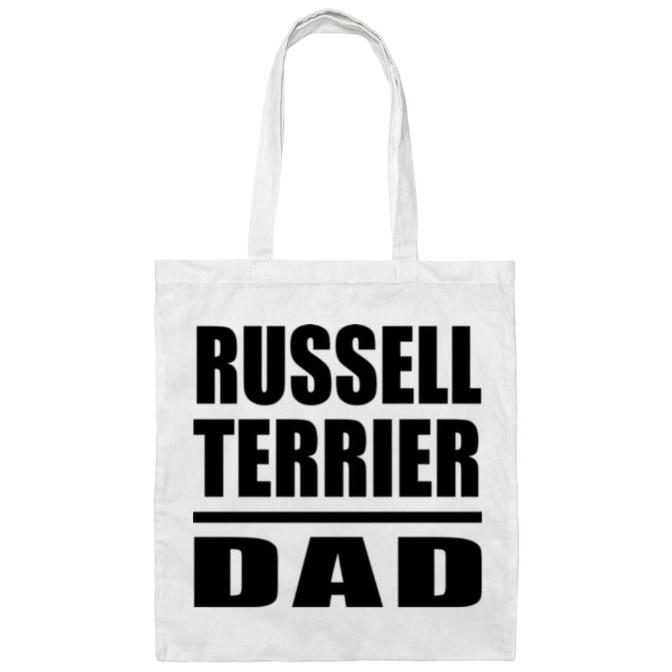 Russell Terrier Dad - Tote Bag White