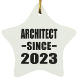 Architect Since 2023 - Star Ornament