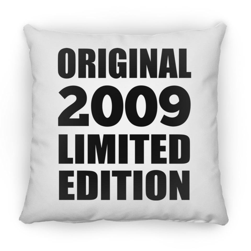 15th Birthday Original 2009 Limited Edition - Throw Pillow