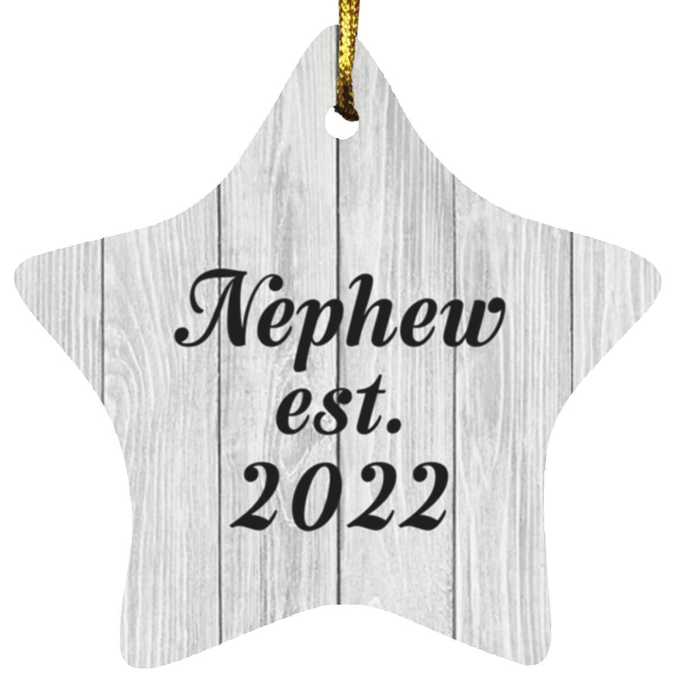 Nephew Established Est. 2022 - Star Ornament F