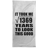 37th Birthday Took Square Root of 1369 Years To Look Good - Hand Towel