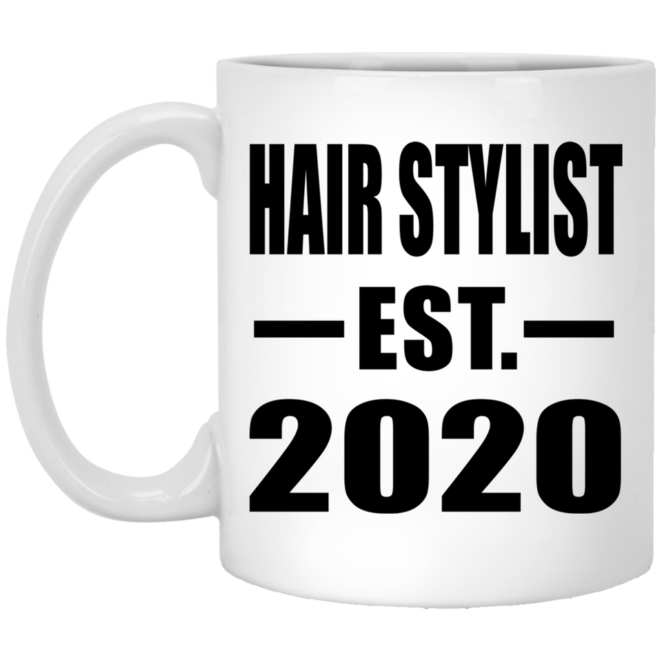 Hair Stylist Established EST. 2020 - 11oz Coffee Mug