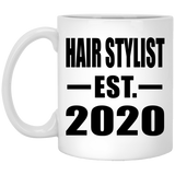 Hair Stylist Established EST. 2020 - 11oz Coffee Mug