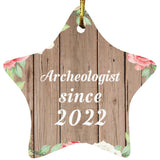 Archeologist Since 2022 - Star Ornament B