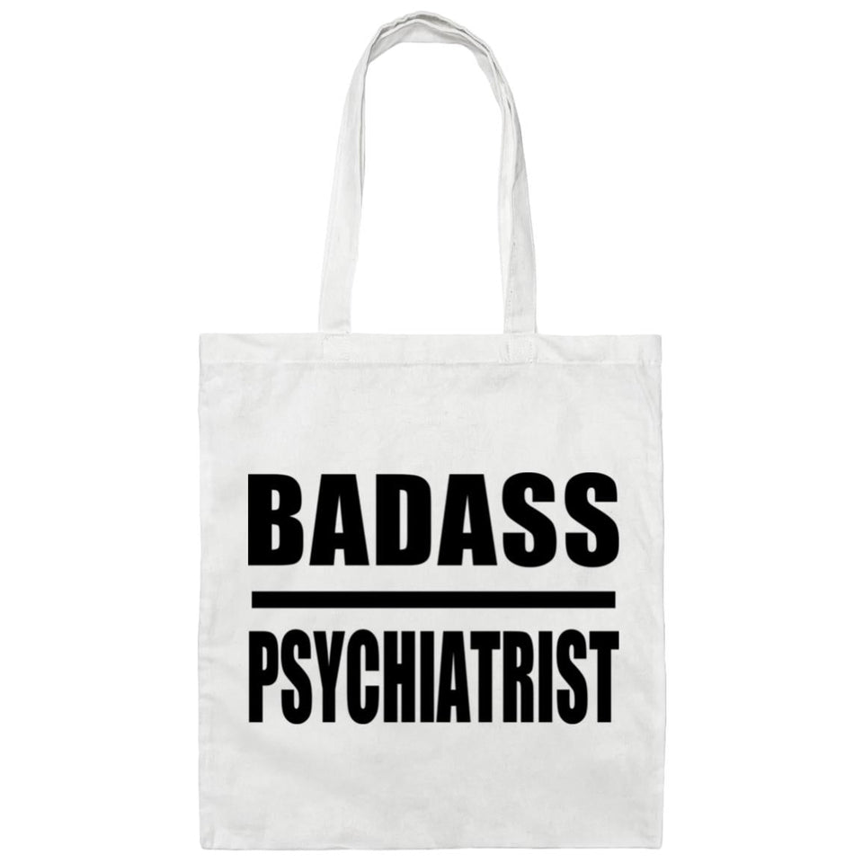 Badass Psychiatrist - Tote Bag White