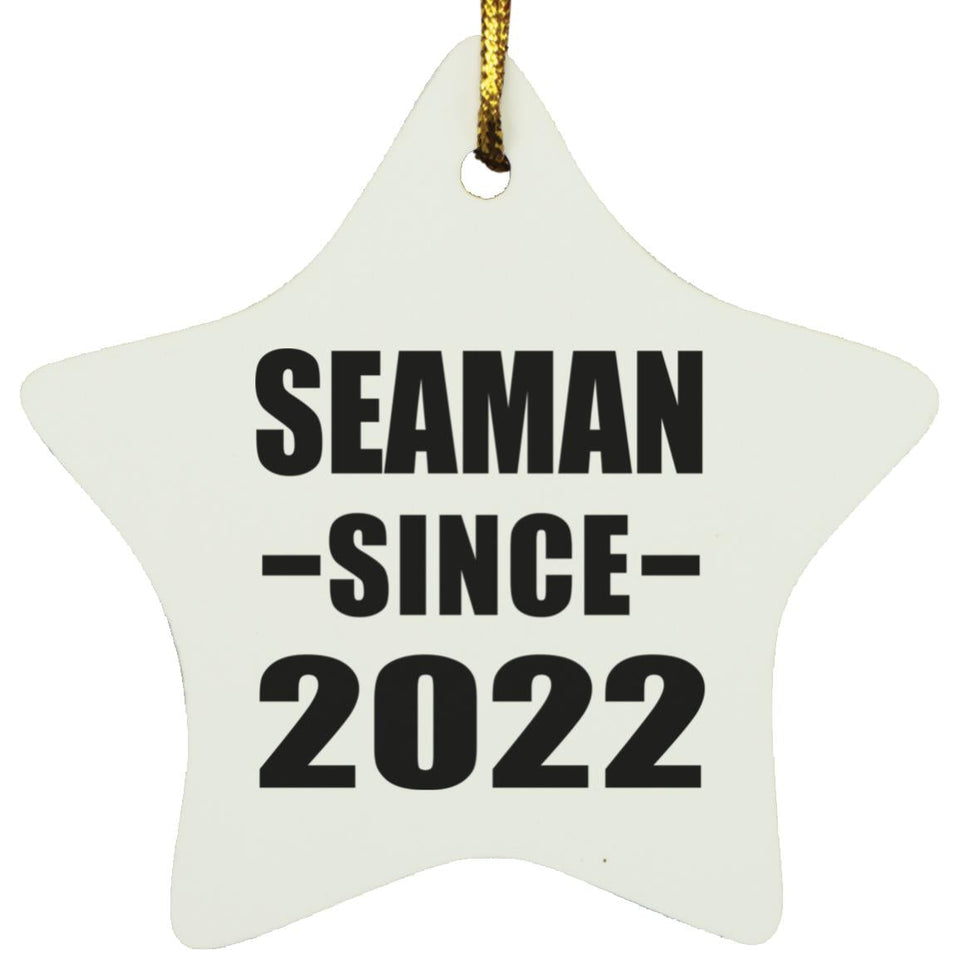 Seaman Since 2022 - Star Ornament