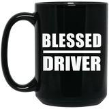 Blessed Driver - 15oz Coffee Mug Black