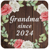 Grandma Since 2024 - Drink Coaster A