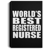World's Best Registered Nurse - Canvas Portrait