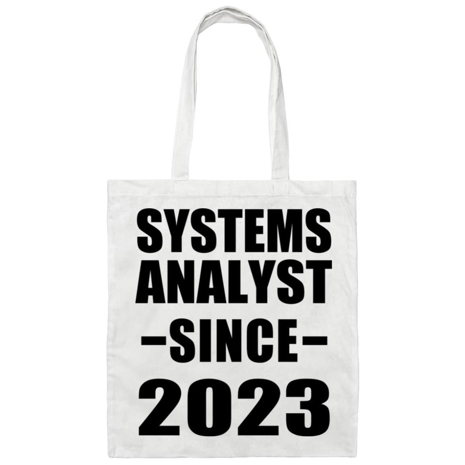 Systems Analyst Since 2023 - Tote Bag White