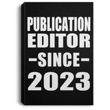 Publication Editor Since 2023 - Canvas Portrait
