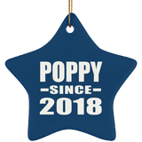 Poppy Since 2018 - Star Ornament