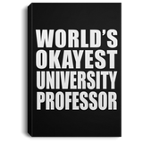 World's Okayest University Professor - Canvas Portrait