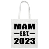Mam Established EST. 2023 - Tote Bag White