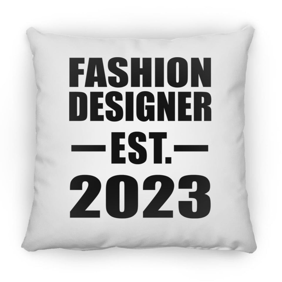 Fashion Designer Established EST. 2023 - Throw Pillow