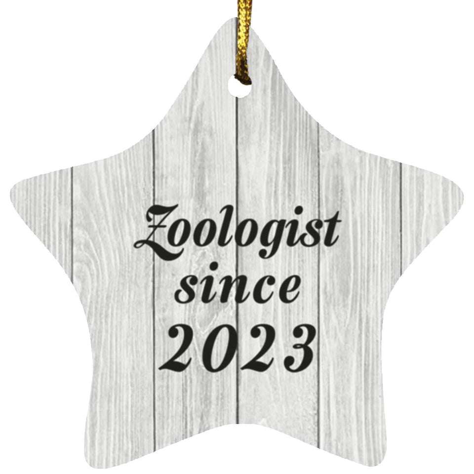 Zoologist Since 2023 - Star Ornament F