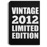 12th Birthday Vintage 2012 Limited Edition - Canvas Portrait