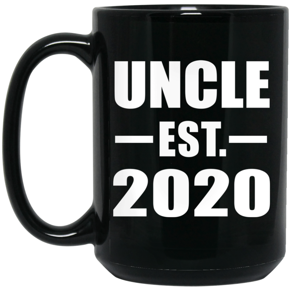 Uncle Established EST. 2020 - 15oz Coffee Mug Black