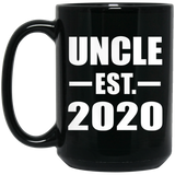 Uncle Established EST. 2020 - 15oz Coffee Mug Black
