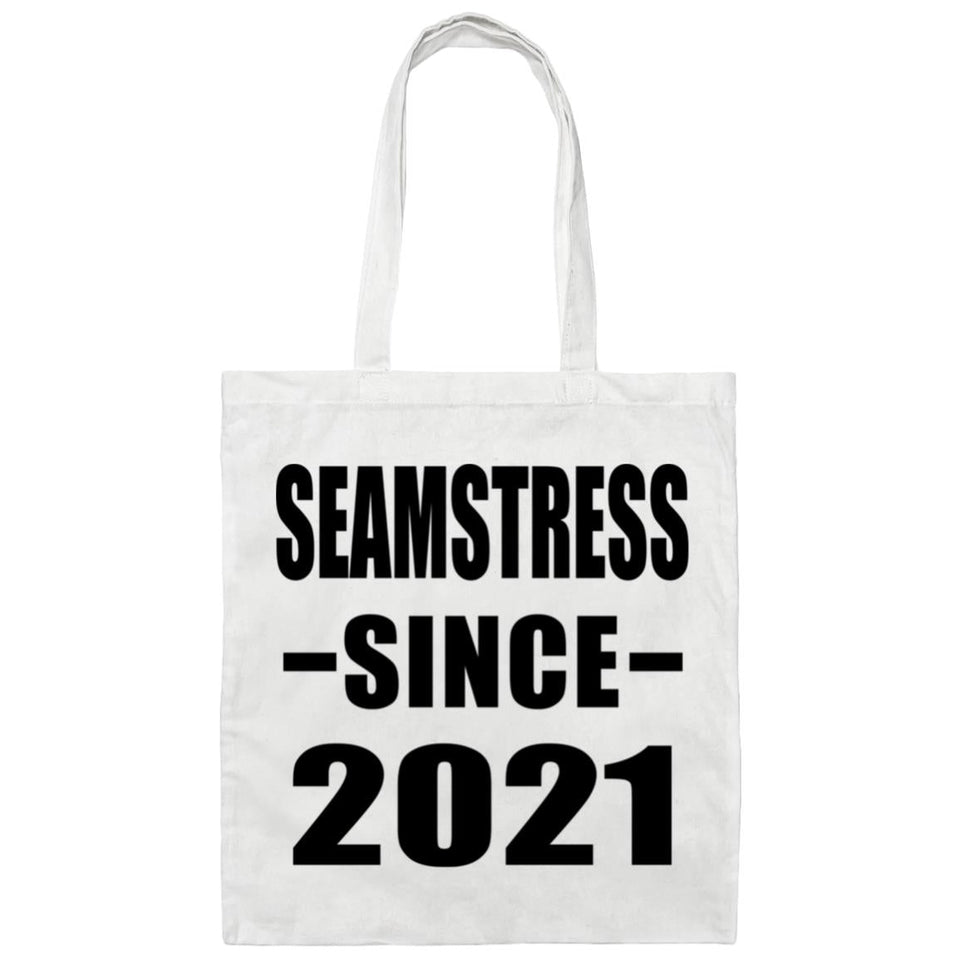 Seamstress Since 2021 - Tote Bag White